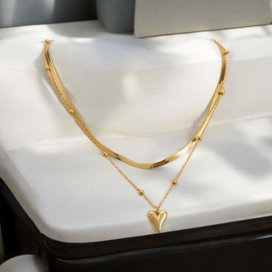 Golden Heart Layers