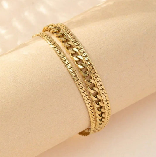 Tri-Chain Bracelet