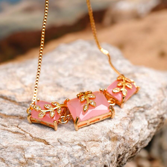 Pink Stone Bracelet